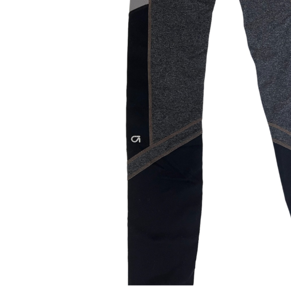 Gap Fit Black G fast Side Stripe Leggings activewear yoga - Picture 6 of 8
